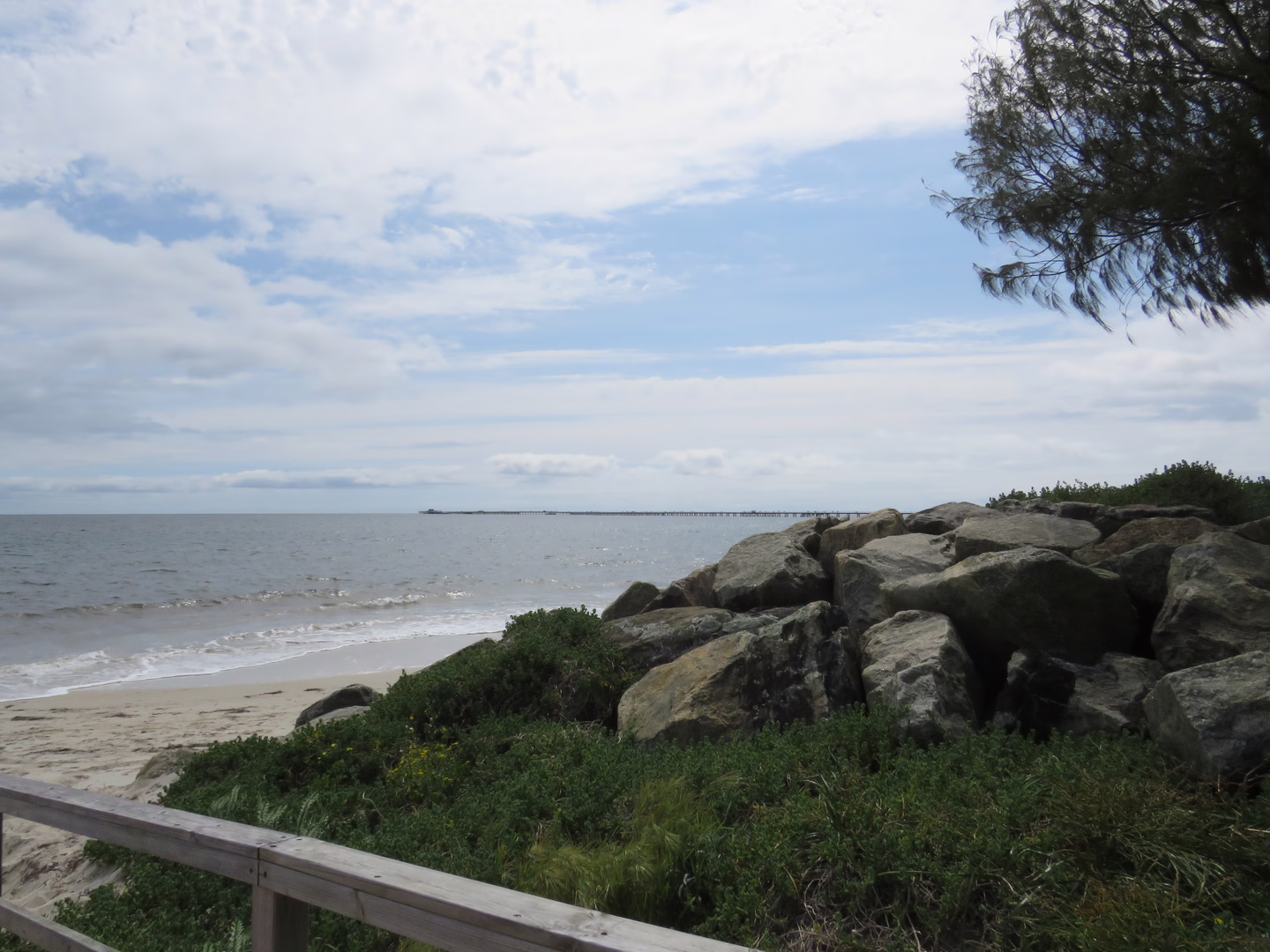 The busselton jetty going out