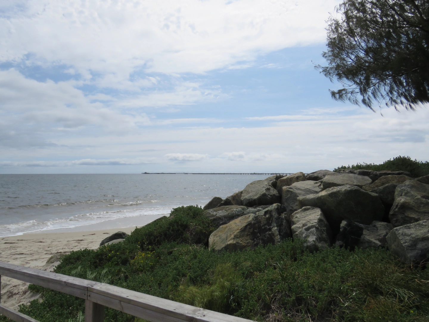 The busselton jetty going out